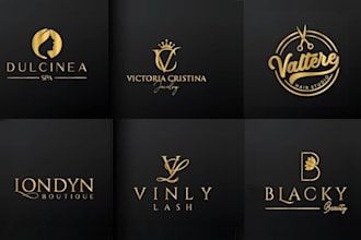 make beauty, skincare, and cosmetic with branding logo design