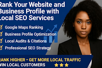 rank your website and business profile with local SEO services
