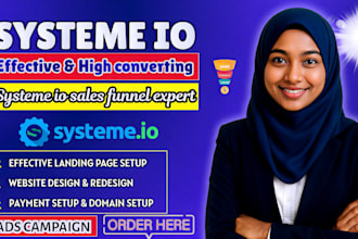 fix systeme io website sales funnel systeme io domain, systeme io landing page