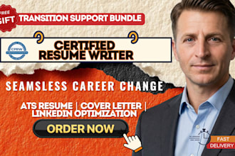 write a strategic career change resume, CV, cover letter, and linkedin