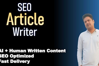 write ai generated SEO blog post and website content