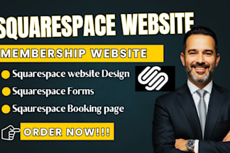 do squarespace membership website,booking appointment, calendly integration