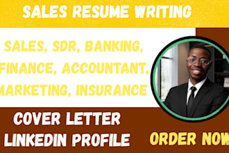 do sales, banking, insurance, sales manager, tech resume, ats resume