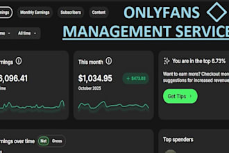 be your onlyfans chatter, seller and manager for your  onlyfans business