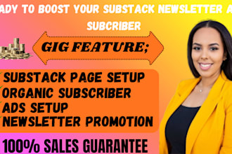 setup organic substack promotion substack subscribers substack newsletter