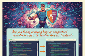 fix your dotnet and angular bugs