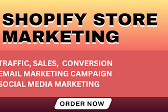 promote shopify store, etsy promotion, shopify marketing to boost shopify sales