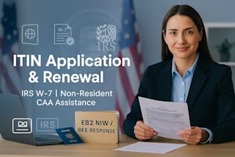 itin number,itin application, itin renew individual taxpayer number non resident
