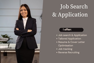 search and apply reverse recruit job application, job hunt