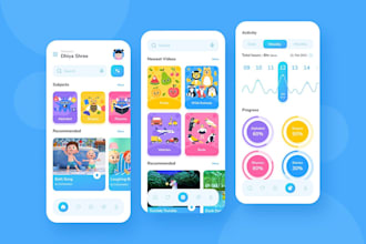 develop kid learning app or game all language learning app education app lms app