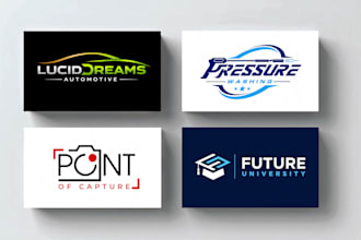 do modern minimalist business logo design