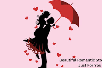 write a heart touching romantic story for you
