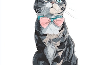 make a unique artwork of a disney pet portrait