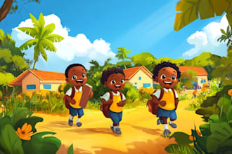 design children book illustrations and children book
