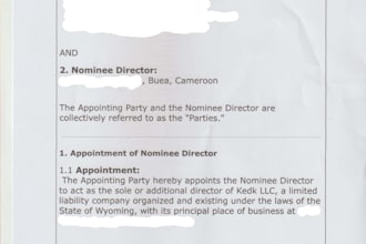 be your nominee director