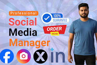be your expert social media manager and content planner