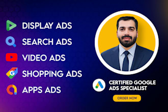 create and optimize google ads adwords PPC ad campaigns for sales and leads