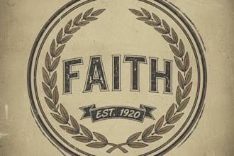 design a unique faith logo for your brand, organization, or project