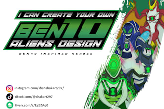 create your own ben10 aliens design