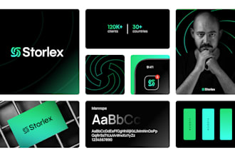 do business logo design and branding kit or brand identity guidelines
