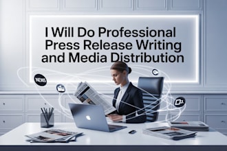 do ein press release writing and media distribution