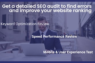 provide a detailed SEO audit to find errors and improve your web ranking