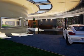 design modern architectural plans and 3d visualization