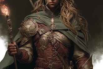 dnd character art and dnd character art