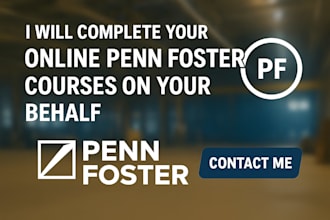 penn foster, penn foster courses and penn foster tasks