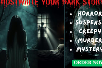 ghostwrite thriller story horror crime scene mystery novel fiction kindle ebook