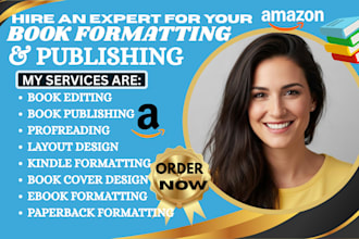 do book formatting ebook formatting  book editing amazon kdp