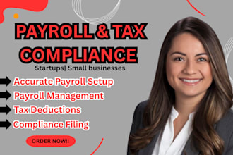 run remote payroll and tax deduction, compliance for UK and US small businesses