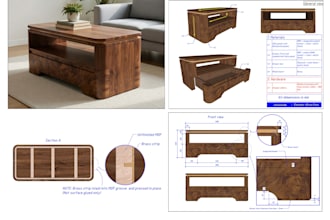 create production ready furniture design for interiors