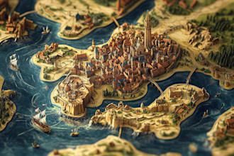 draw high quality fantasy maps