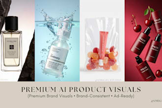 create professional ai product photography for skincare and beauty brands