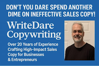 write sales copy that turns prospects into paying customers