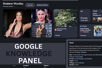 create a verified google knowledge panel source for you or company