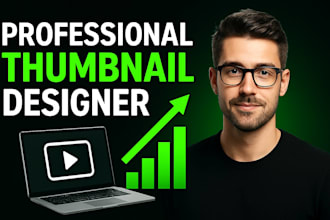 design custom click worthy thumbnails for your channel