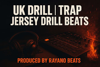 produce hard hitting UK drill jerk drill and jersey drill beats