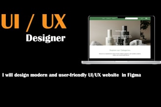 design a modern and user friendly UI UX in figma