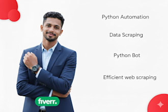 build custom scraper  bots with python and selenium