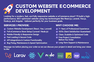 develop custom web applications