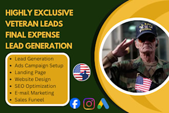 generate veteran leads final expense leads final insurance leads insurance leads