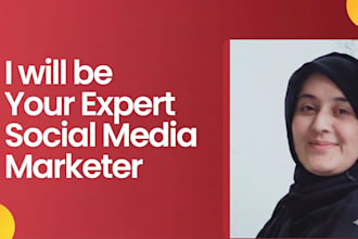 be your expert social media marketer