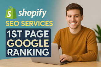 do shopify store SEO optimization for 1st page google ranking