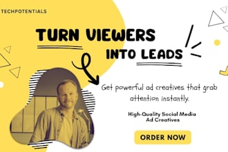 design premium, high converting social media ad creatives