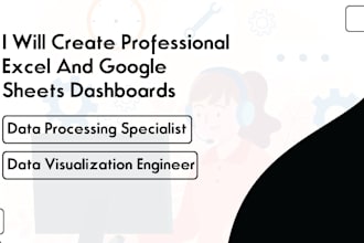 build excel and google sheet dashboards for ecommerce
