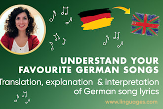translate and explain your favourite german song lyrics