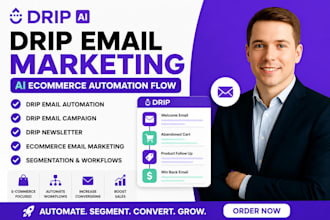 set drip email automation drip email campaign newsletter drip ai email marketing