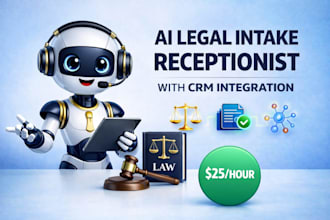 build ai legal intake receptionist with CRM integration
